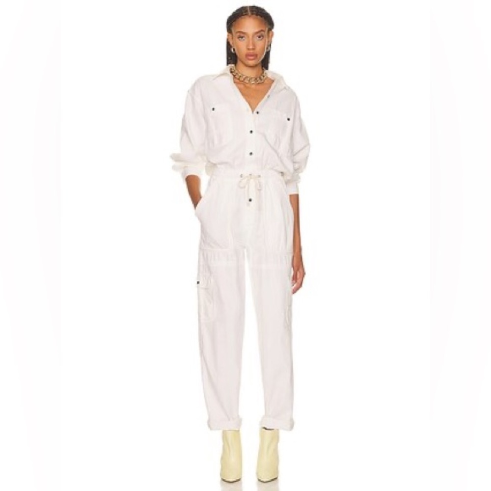 Isabel Marant Etoile Veado Denim Jumpsuit